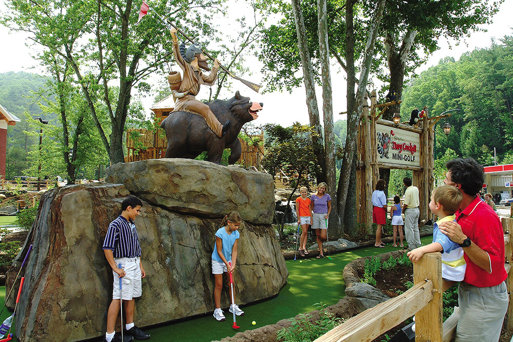 Ripley's Davy Crockett Mini-Golf (Slider Image 5) | Gatlinburg Attractions